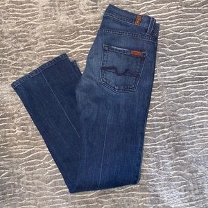 High waist bootcut seven for all mankind